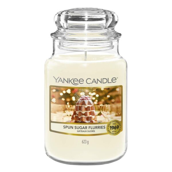 Yankee Candle (duża) SPUN SUGAR FLURRIES